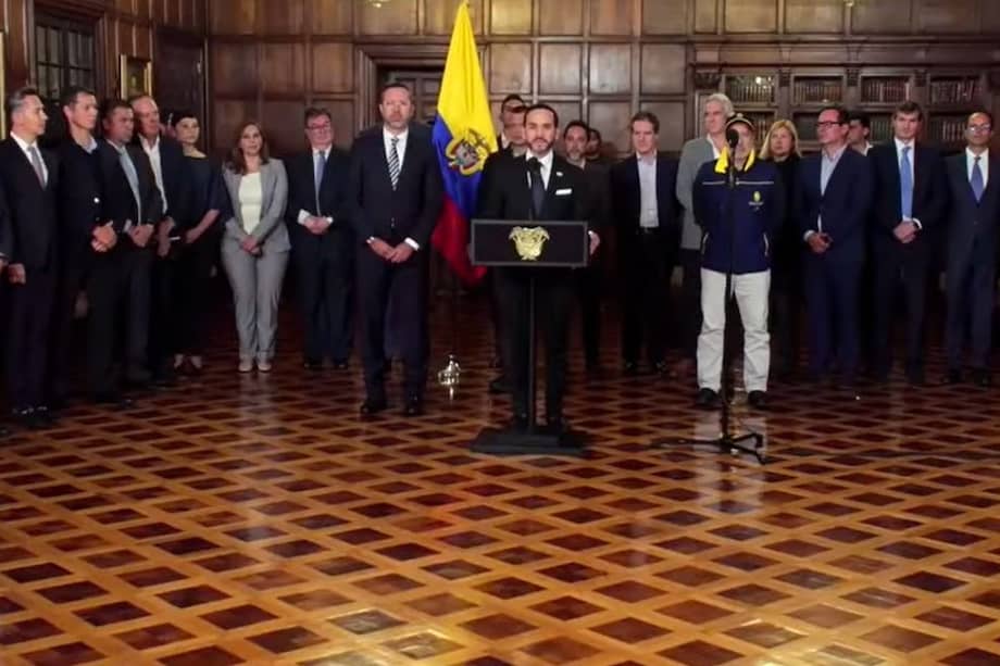 El presidente Abelardo de la Espriella convocó a los sectores de la construcción para anunciar primeras medidas de atención tras terremoto.