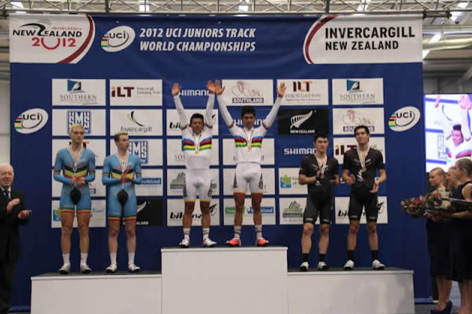 Fernando Gaviria y Jordan Parra