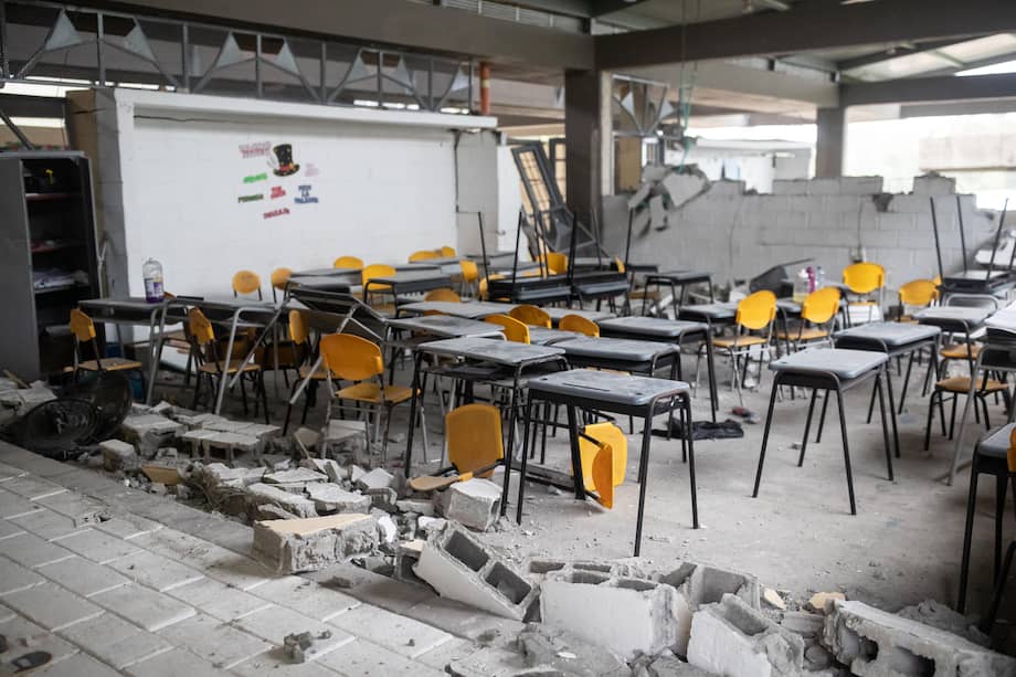 De las 3.579 sedes educativas que resultaron afectadas por el sismo, 796 se encuentran en Chocó, epicentro del terremoto.