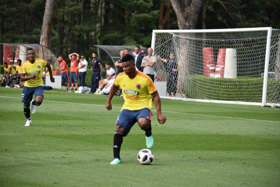 Frank Fabra, lateral izquierdo de la selección de Colombia.