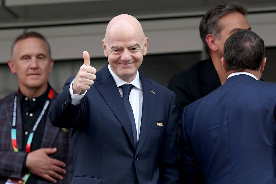 Gianni Infantino, presidente de la FIFA.