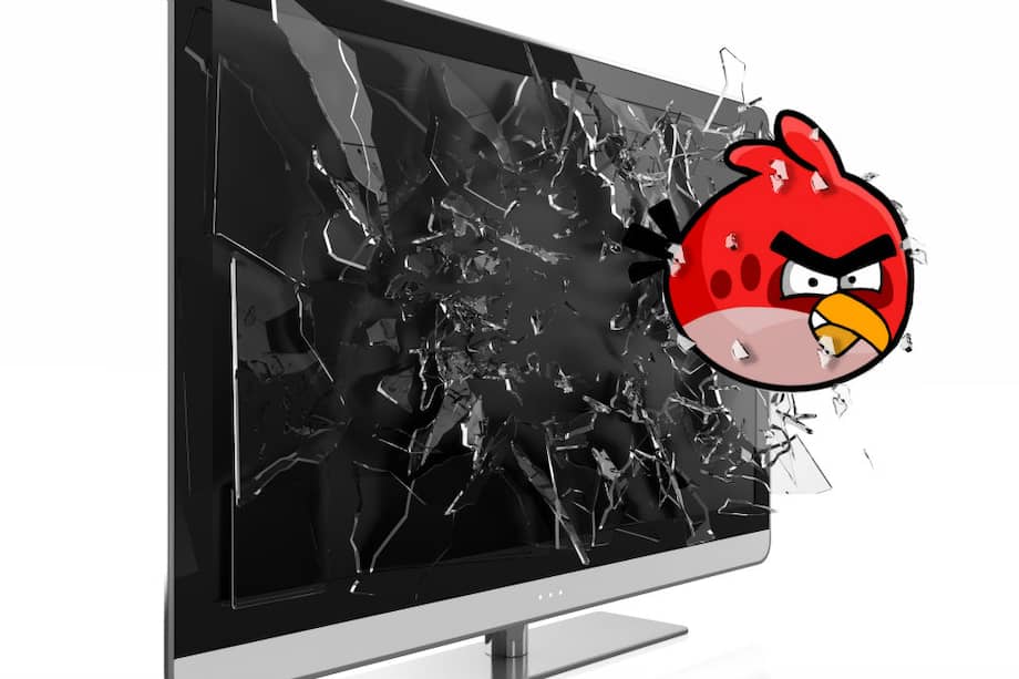 Samsung trae Angry Birds en sus televisores, mientras que Lg hizo lo propio con Air Penguin