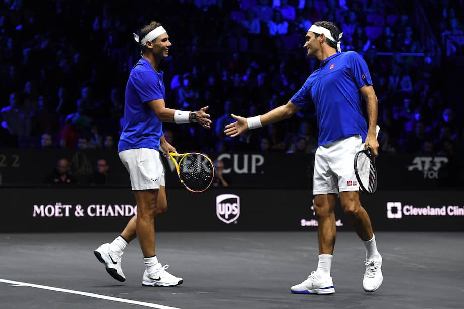 Roger Federer jugó su último partido como profesional junto a Rafael Nadal en la Laver Cup.