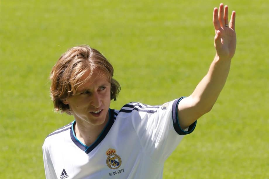 Luka Modric ya está vestido de blanco / EFE