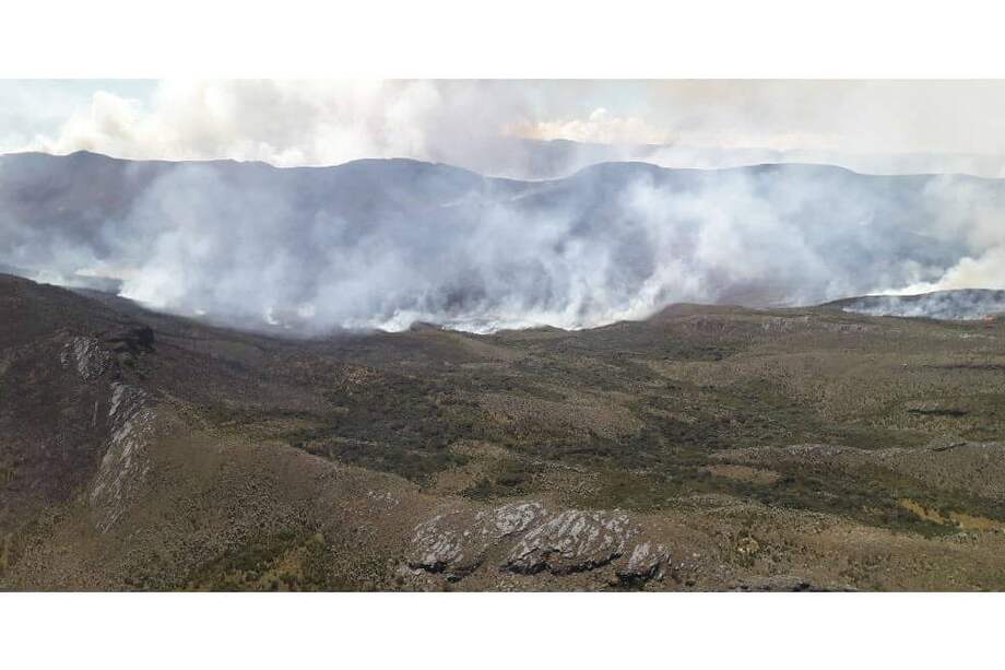 Durante los primeros meses del año, la capital sufre de temporada seca, que puede ocasionar con más facilidad incendios forestales. / Foto suministrada.