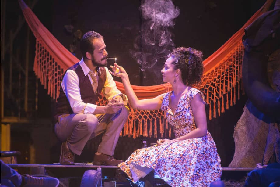 La obra es protagonizada por Camilo Carvajal y Victoria González y dirigida por Everett Dixon, docente de la Universidad del Valle y director del grupo de investigación Teatro Cuatro Mundos. / Cortesía