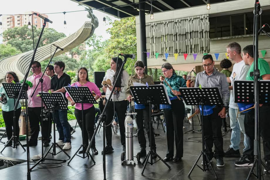 Participantes del programa Soy Músico en el Soy Músico Fest 2025.