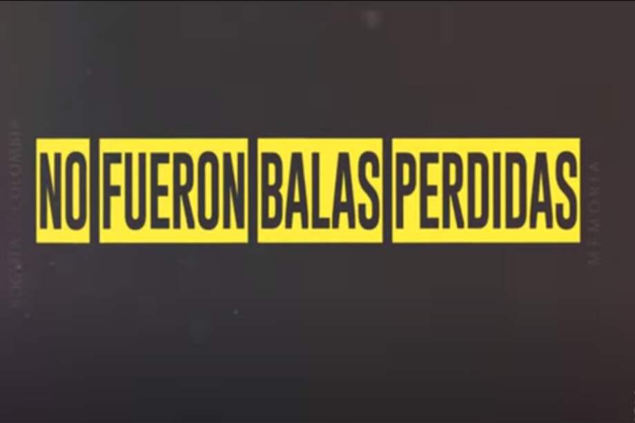 Fotograma de la serie documental "No fueron balas perdidas", del Centro de Memoria, Paz y Reconciliación.