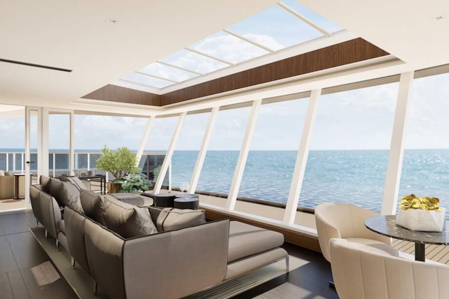 La suite de crucero de ultralujo.