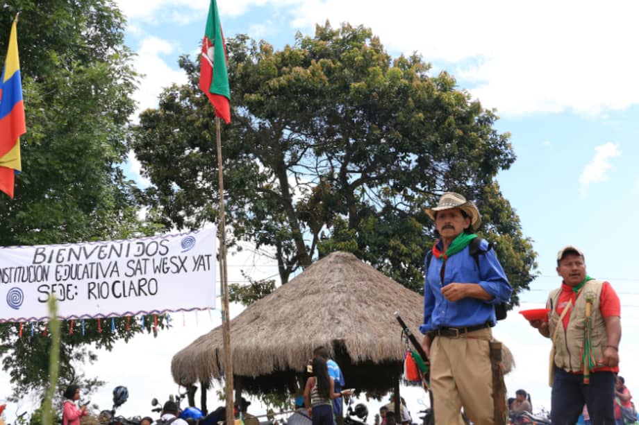 Los defensores con mayor número de agresiones siguen siendo los indígenas seguidos de los comunales, campesinos, comunitarios y ambientalistas. / Edinson Bolaños