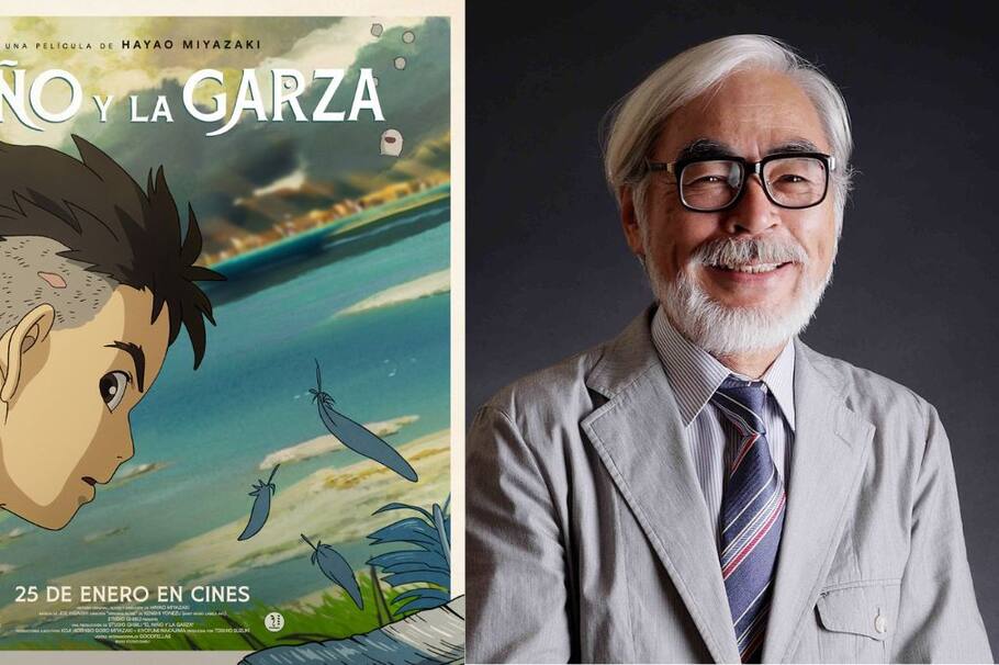La cinta, creada y dirigida por el legendario Hayao Miyazaki creador del Studio Ghibli, estará disponible en las salas a partir del 25 de enero de 2024.