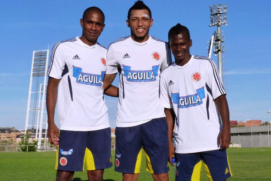 De izquierda a derecha: Edwin Valencia, Carlos Valdés y Carlos Darwind Quintero
