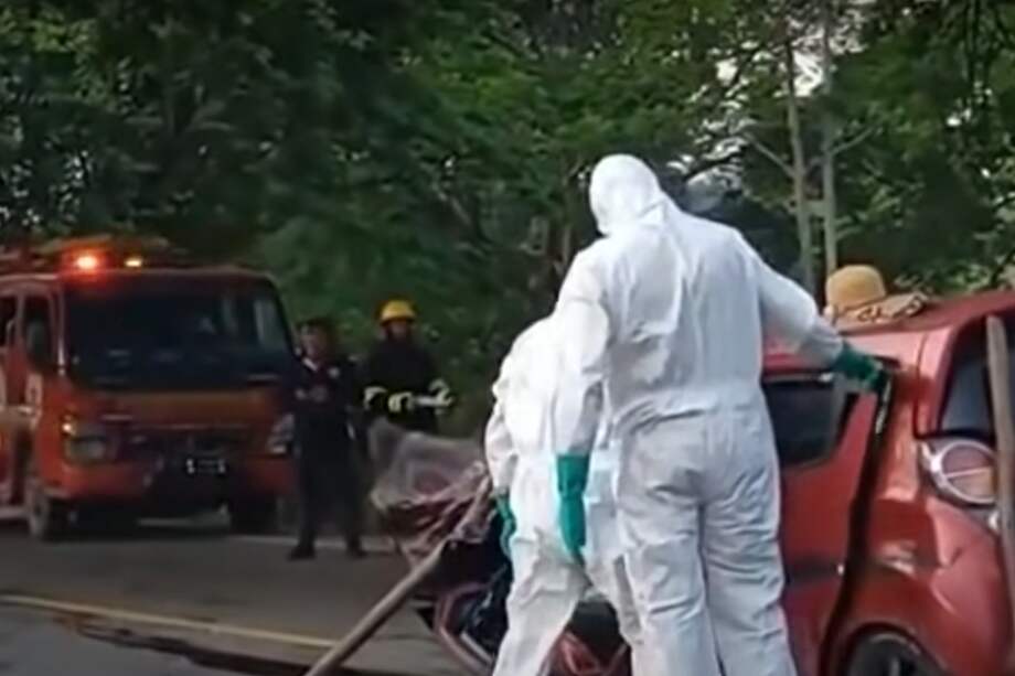 El siniestro deja como salgo cinco personas fallecidas.