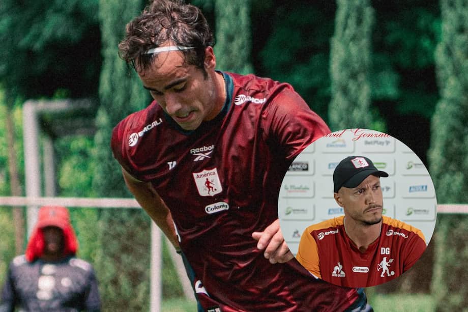 Tomás Ángel, jugador de América de Cali.