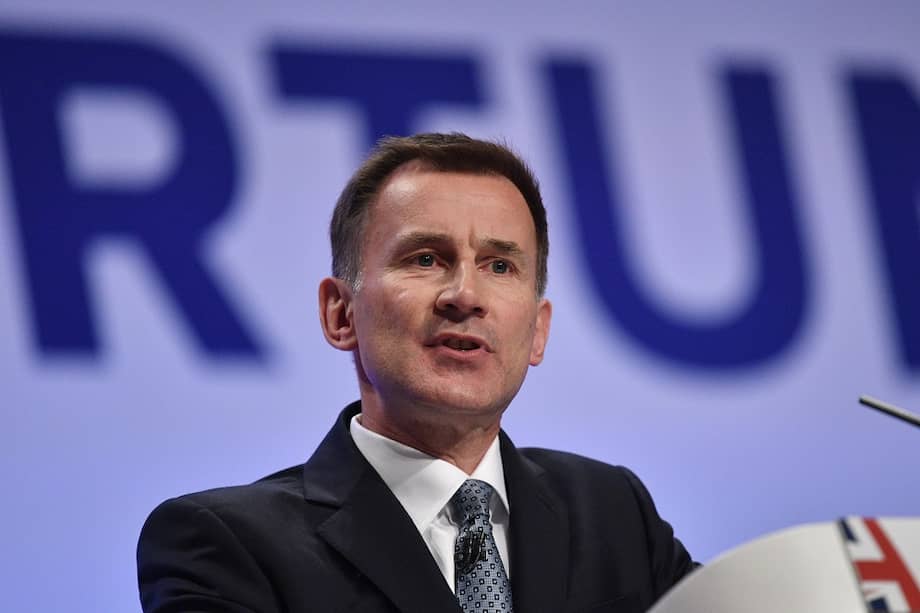 Ministro de Exteriores británico, Jeremy Hunt. / EFE