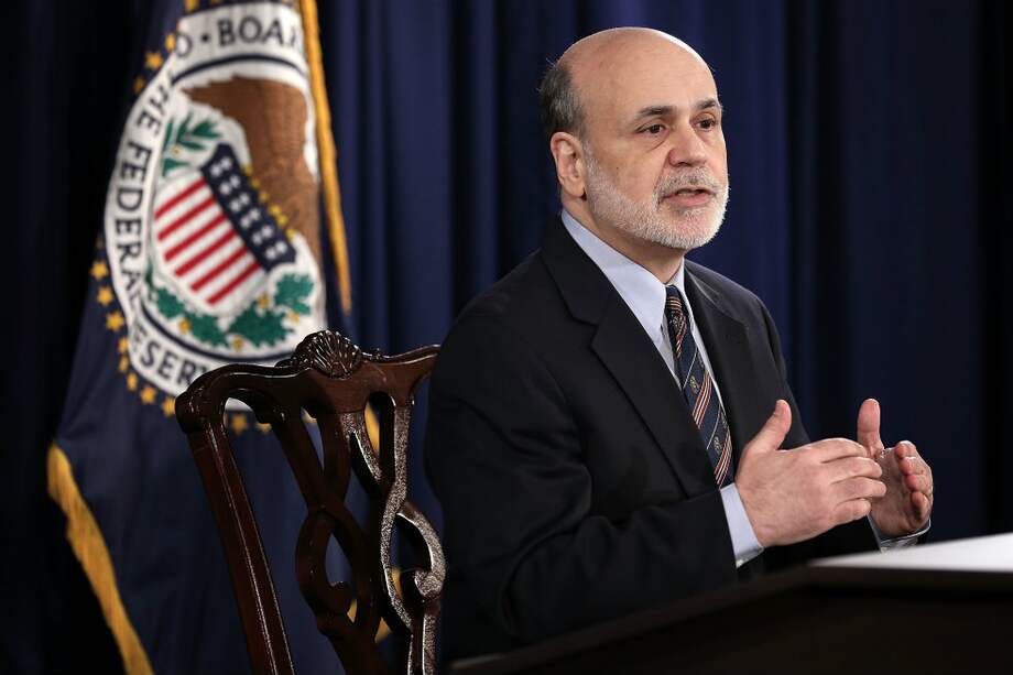 Ben Bernanke, presidente de la Reserva Federal de Estados Unidos./ AFP