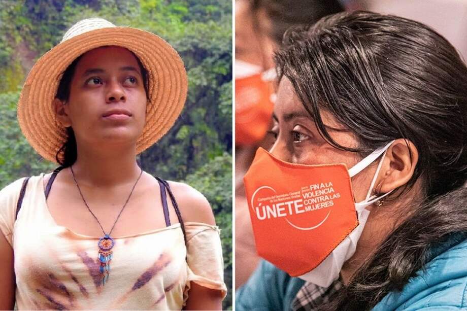 Dalia Bolaños (izq) y Zoila Valenzuela (der).