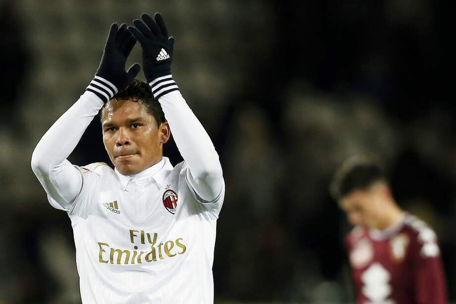 Carlos Bacca jugó dos temporadas en el Milan. / Archivo