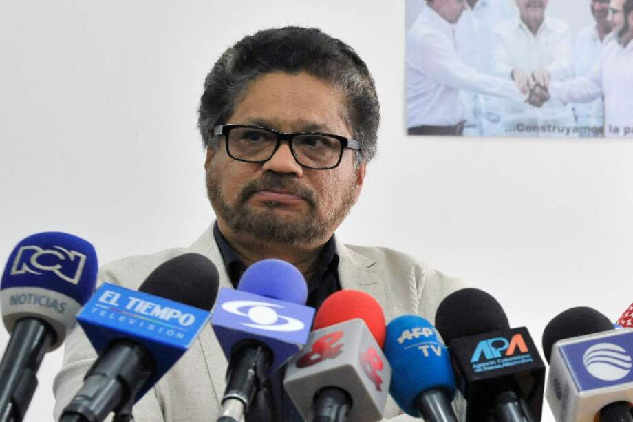 Iván Márquez, miembro del secretariado de las Farc.