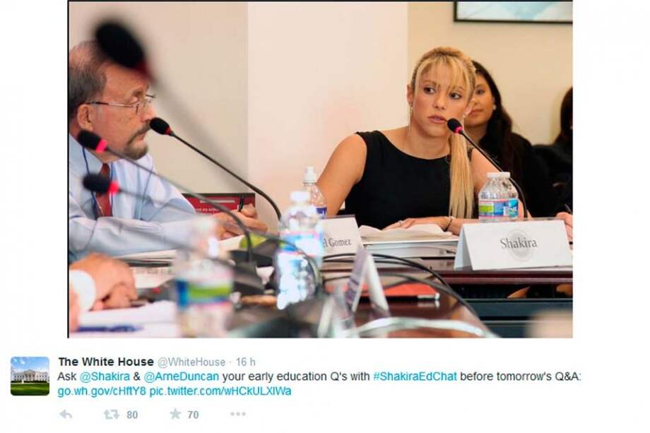 Shakira responde preguntas sobre educación en Twitter