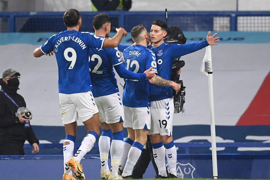 James está completamente recuperado de su lesión en la pantorrilla. EFE.