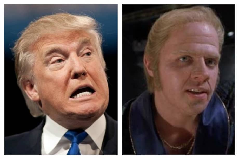 Trump inspiró el personaje del villano de "Volver al futuro"