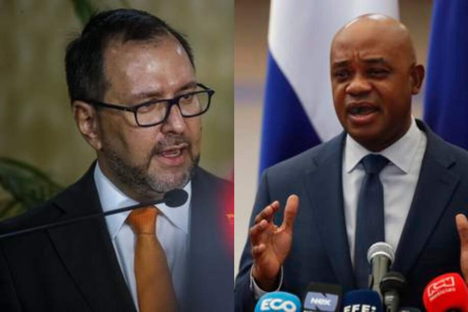 Los cancilleres de Venezuela, Yván Gil, y Colombia, Luis Gilberto Murillo, se reunirán este lunes en Cúcuta.