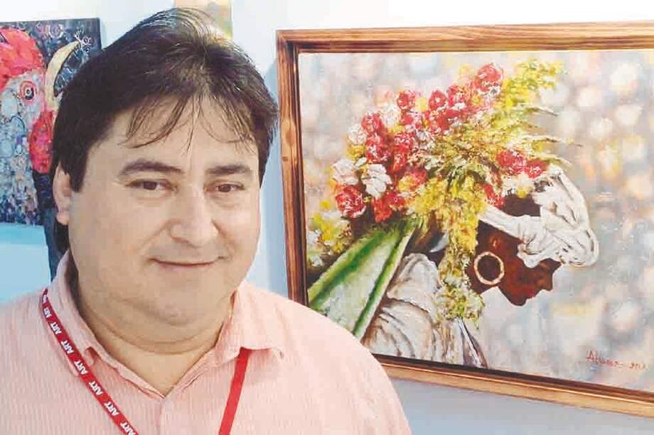 Ovidio Álvarez, el único colombiano invitado al International Artist Grand Prize Competition en Taipéi (China). /Cortesía