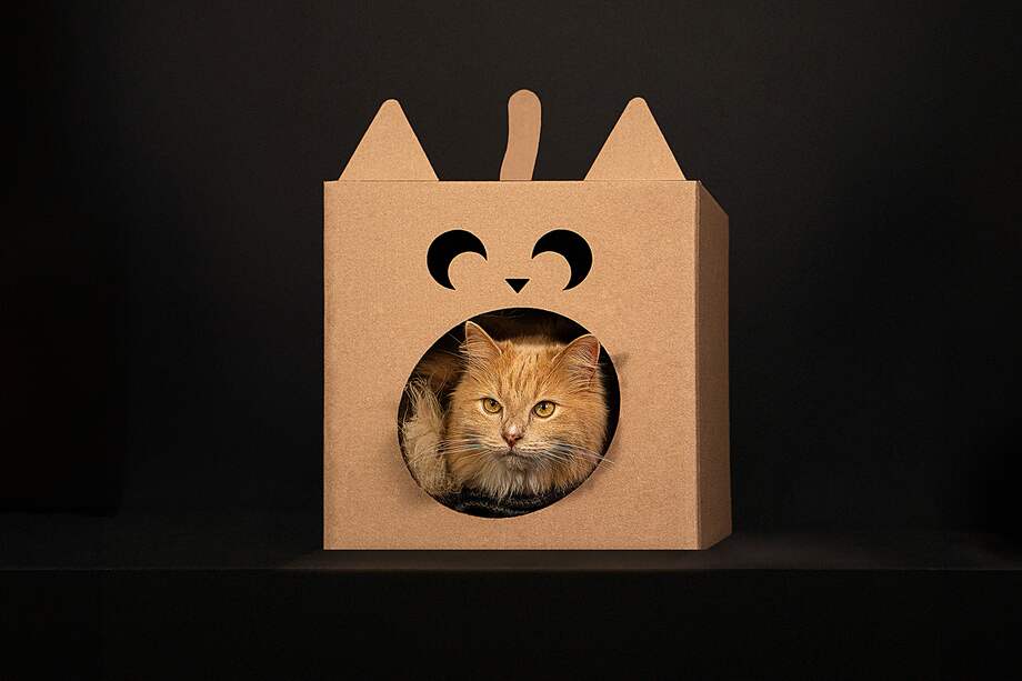 La empresa también ofrece versiones para gatos y permite a los consumidores personalizar las cajas con materiales comunes.