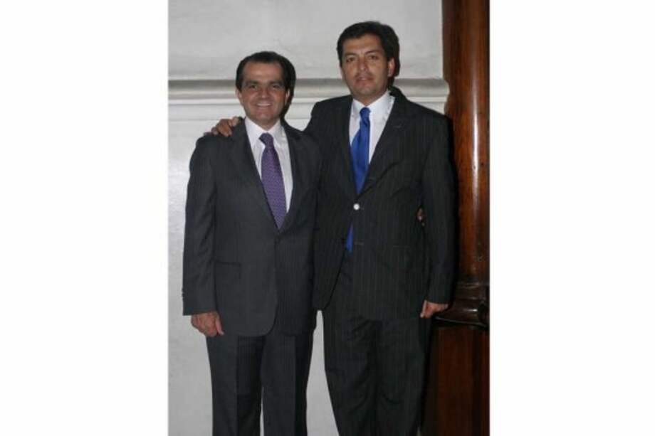 Óscar Iván Zuluaga y Luis Alfonso Hoyos. / Archivo - La Patria