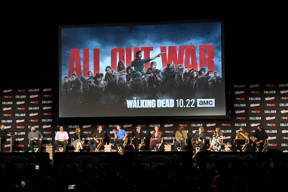 Elenco de "The Walking Dead". / Archivo AFP
