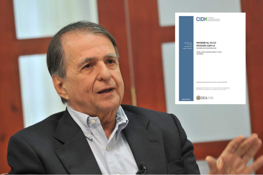 Alberto Santofimio, condenado por el magnicidio de Luis Carlos Galán, uno de los 54 firmantes que le pidió a la Comisión Interamericana de Derechos Humanos (CIDH) revisar el caso de las megapensiones.