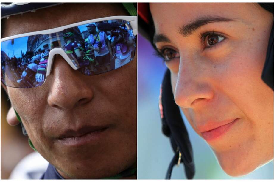 No hay pelea entre Nairo y Mariana