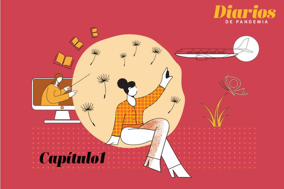 "Ellas, mis hijas, llegaron de Lyon, el sábado 14 de marzo".