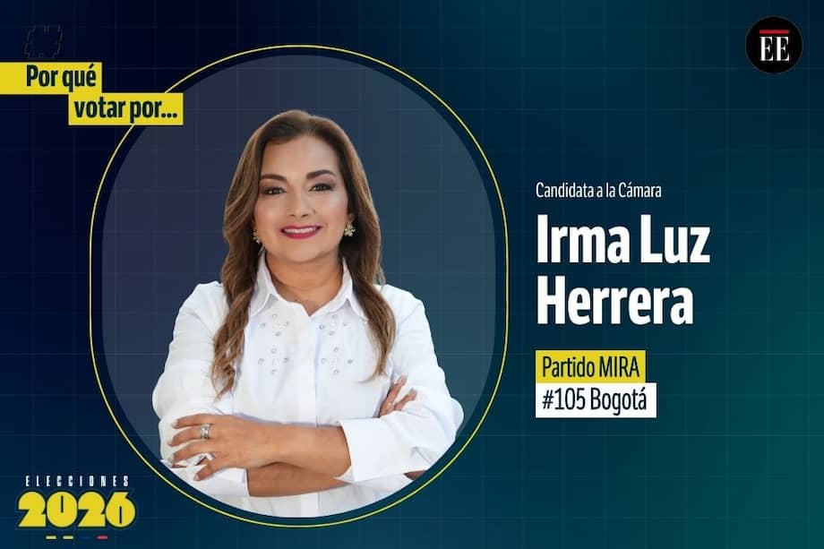 Irma Luz Herrera Rodríguez es candidata a la Cámara. Va por el MIRA.