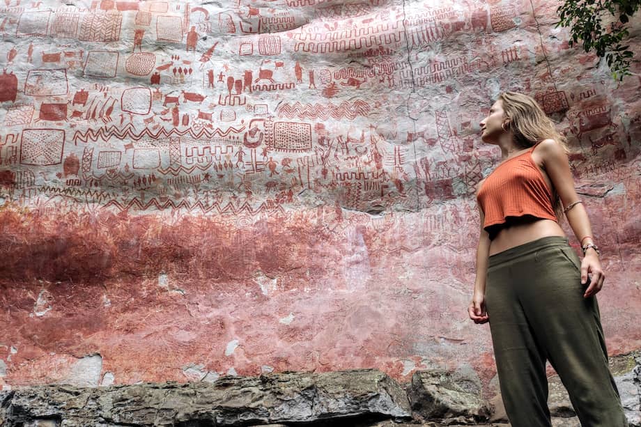 En Guaviare se pueden ver pinturas de más de 12.000 años de antigüedad.