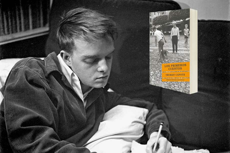 Truman Capote nació el 30 de septiembre de 1924 en Nueva Orleans y murió el 25 de agosto de 1984 en Los Ángeles. Pasó a la historia de la literatura y el periodismo con su novela “A sangre fría”. A la derecha la portada del reciente libro que recoge sus primeros escritos.