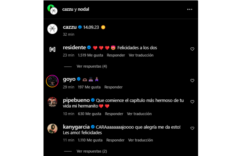 Reacciones al nacimiento de la hija de Christian Nodal y Cazzu