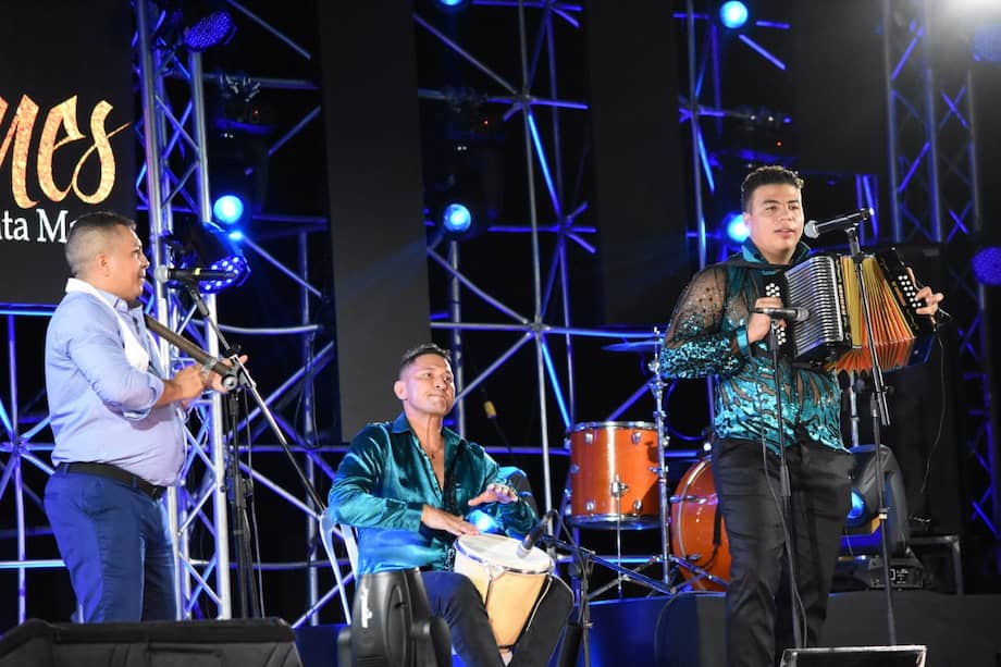 Juan Sajona de la ciudad de Barranquilla, Rey Vallenato en la categoría acordeoneros profesionales.
/ Fotos: Cortesía Festival Mar de Acordeones