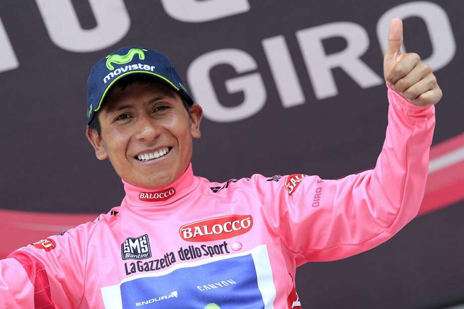 Nairo Quintana: quiero mantener la ‘maglia rosa’ hasta el último día