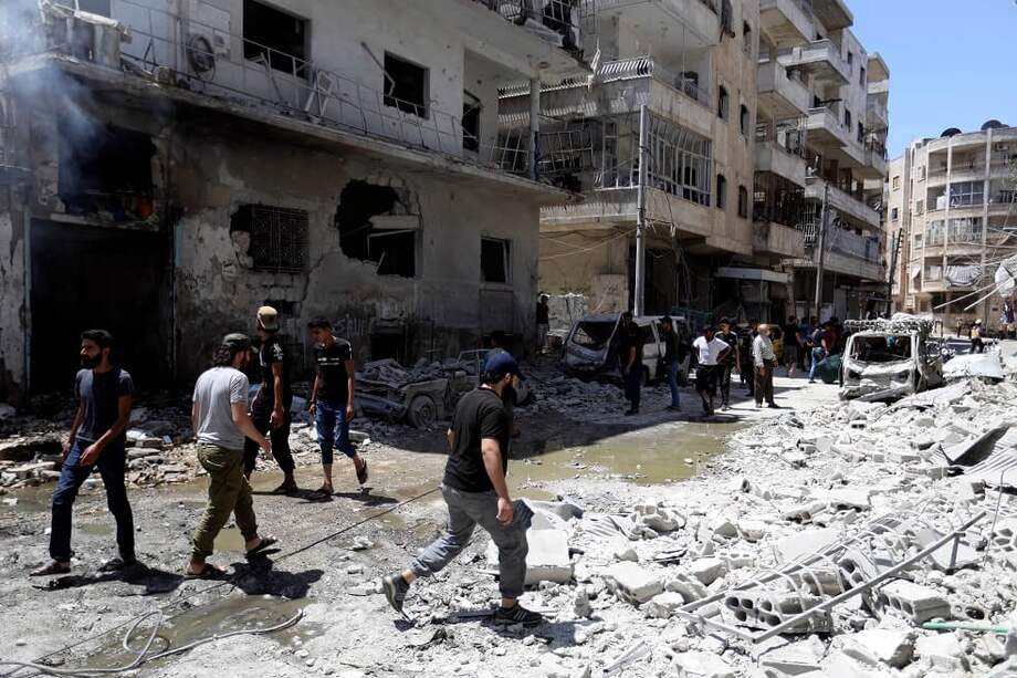 El último número de víctimas del conflicto sirio, emitido en marzo del año pasado por el Observatorio con sede en Gran Bretaña, fue de más de 370.000 muertos. / Archivo AFP