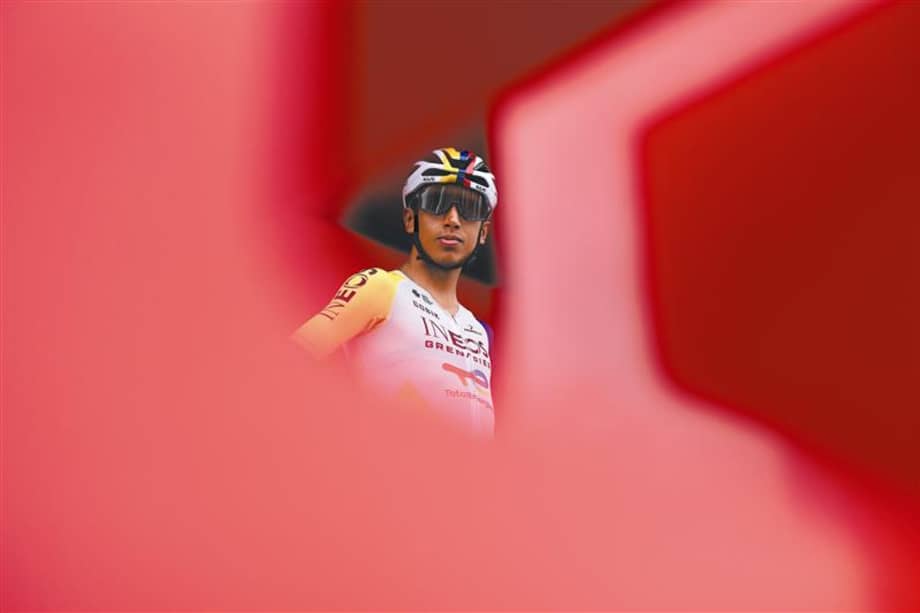 Egan Bernal, en la reciente edición de la Vuelta a España.