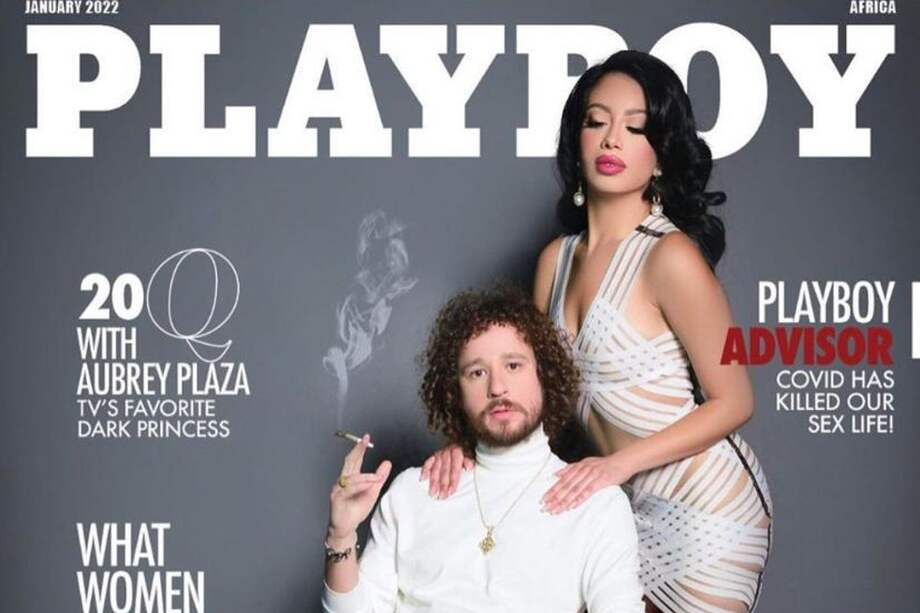 Luisito Comunica en la portada de Playboy África.