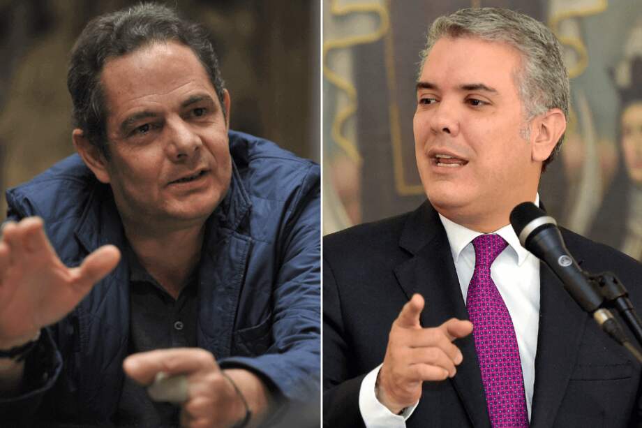 Germán Vargas Lleras e Iván Duque, presidente de Colombia. / Archivo El Espectador