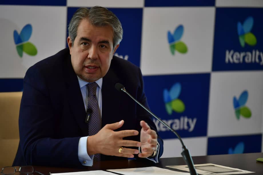 Juan David Riveros, apoderado de Keralty, principal accionista de EPS Sanitas.