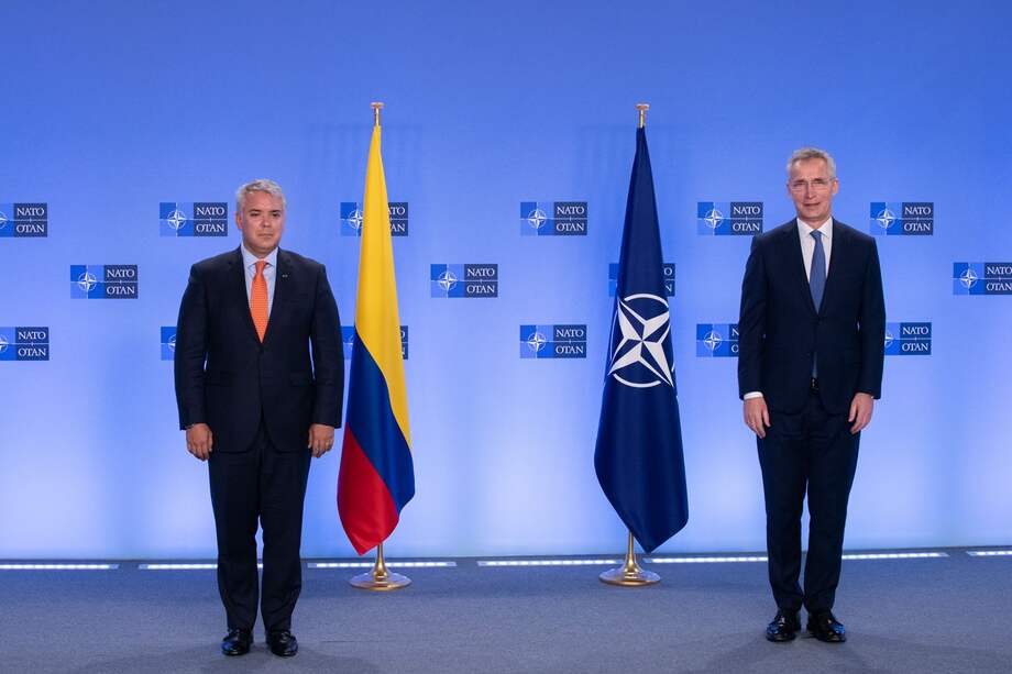 El presidente Iván Duque anunció apoyo a las sanciones en caso de invasión de Rusia a Ucrania.