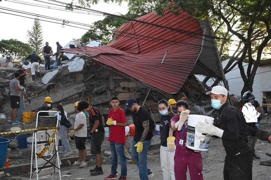 Afectaciones por el terremoto en Cali.