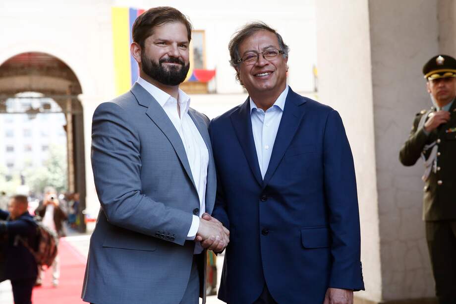 Esta es la primera visita oficial de Petro a Chile. El objetivo es estrechar lazos y coordinar estrategias con su homólogo Gabriel Boric.