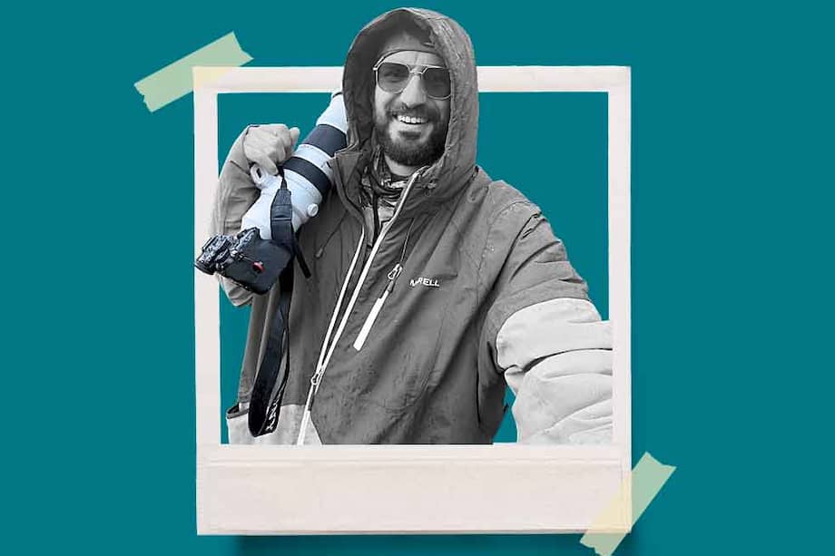 Sebastián Di Domenico publicó su primer libro de fotografía en 2025, titulado “El Oso Andino”.