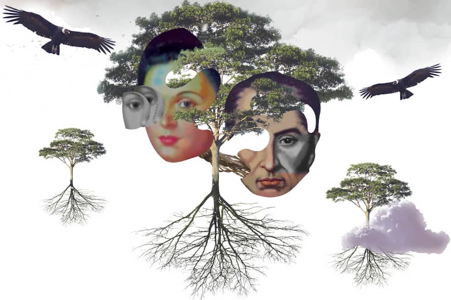 El especial Libertadoras de El Espectador se cuenta en varias plataformas: podcast, impreso y video. / Ilustración: Eder Leandro Rodríguez